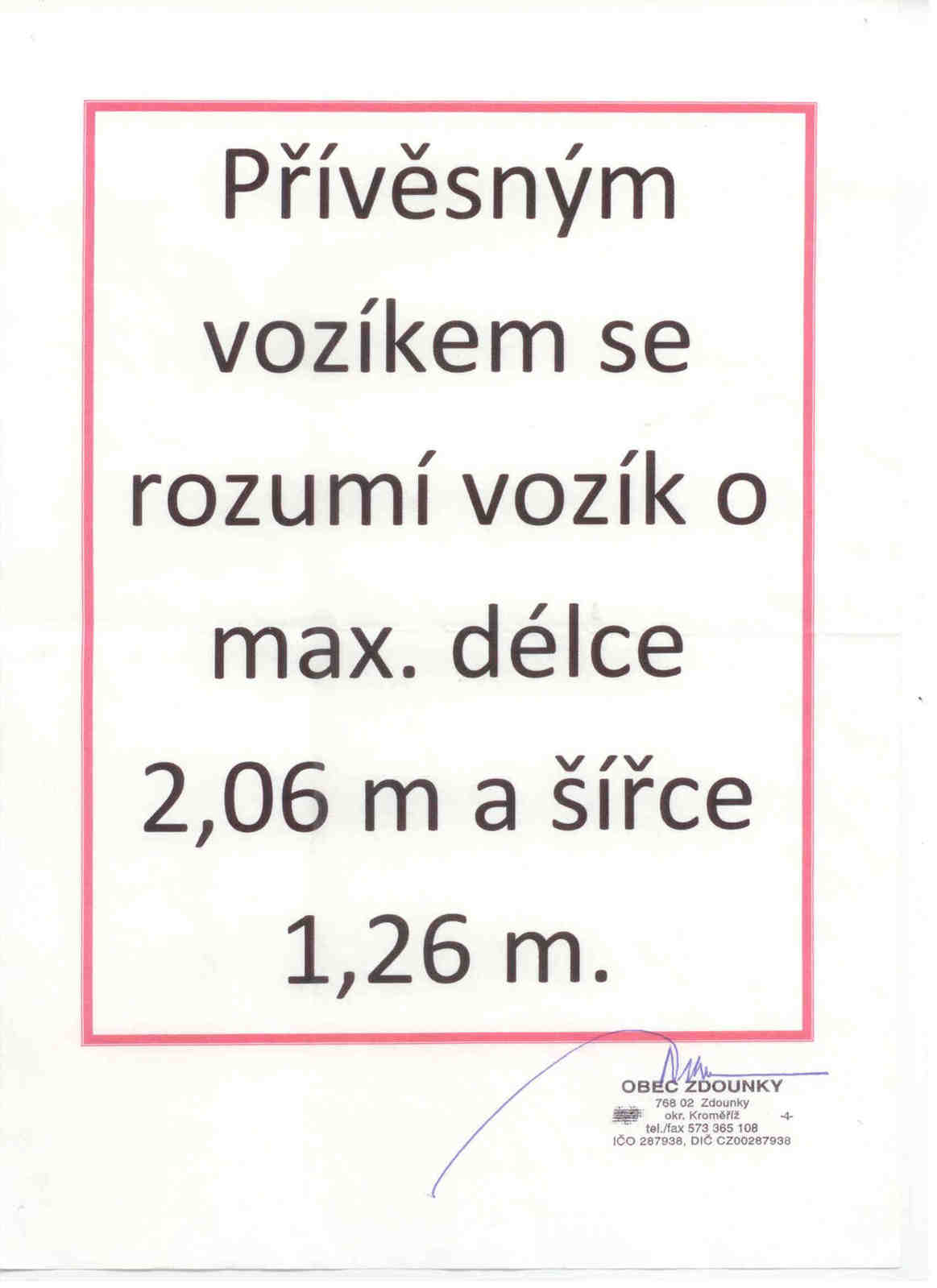 SD - vozík